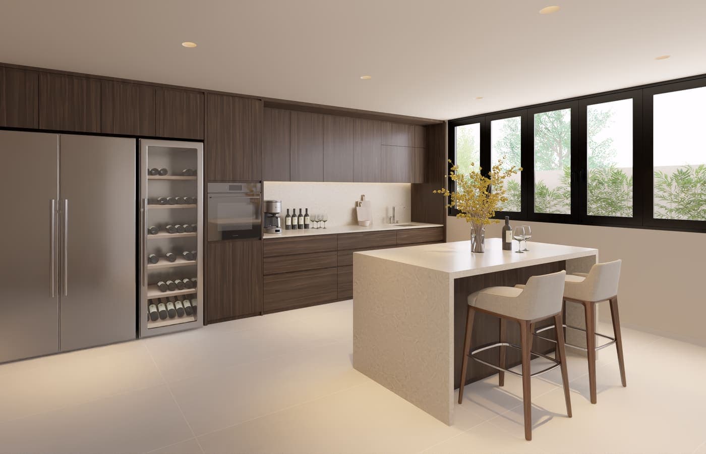 Kitchen cabinet project image for JBC carpentry works