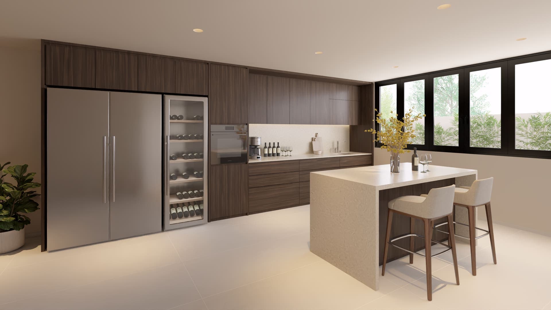 Kitchen cabinet project image for JBC carpentry works